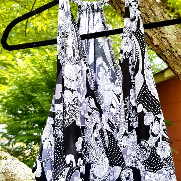 BEAUTIFUL DRAPEY SUMMER DRESS/XL/FAVE'/NORDSTROM - Picture 4 of 5